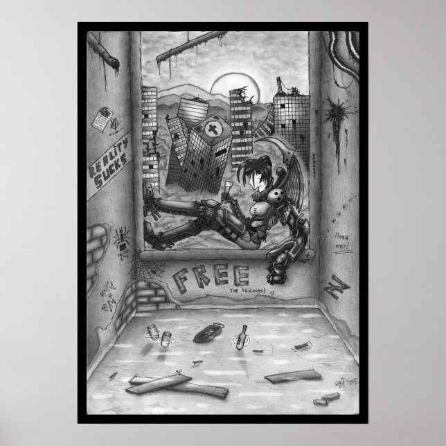 Póster Dia lento (Frente)