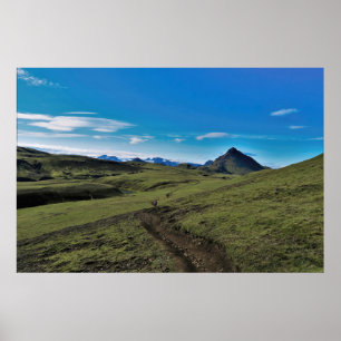 Poster Dia Limpo em Laugavegur