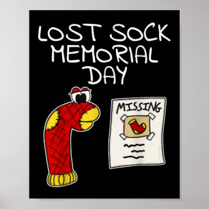 Poster Dia Memorial Perdido Engraçado