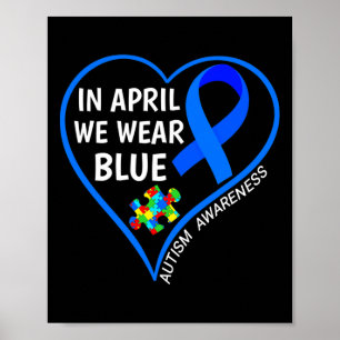 Poster Dia Mundial da Consciência do Autismo 2023 - Em ab