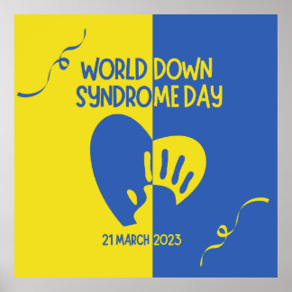 Poster Dia Mundial da Síndrome de Down