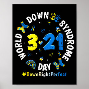 Poster Dia Mundial da Síndrome de Down 3 21 Conscientizaç