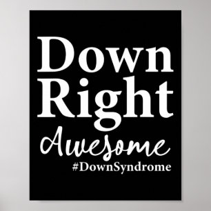 Poster Dia Mundial da Síndrome de Down para combater idei