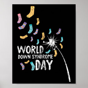 Poster Dia Mundial da Síndrome de Down Sensibilização Mãe