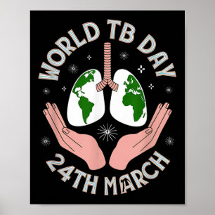 Poster Dia Mundial da Tuberculose Sensibilização para a T