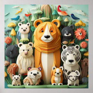 Poster Dia Mundial dos Animais
