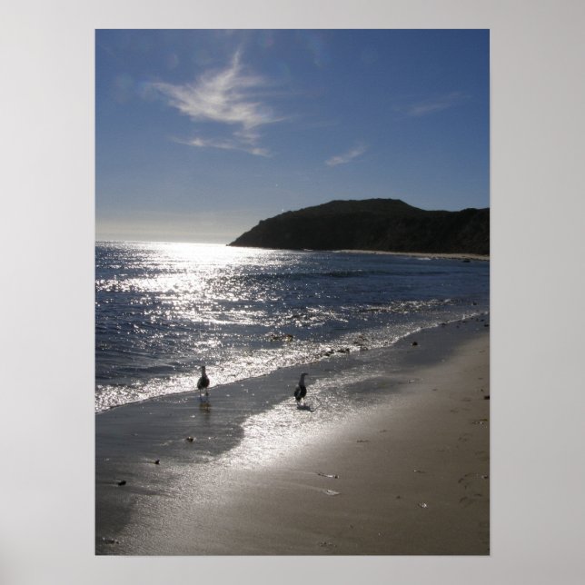 Póster Dia na praia (Frente)