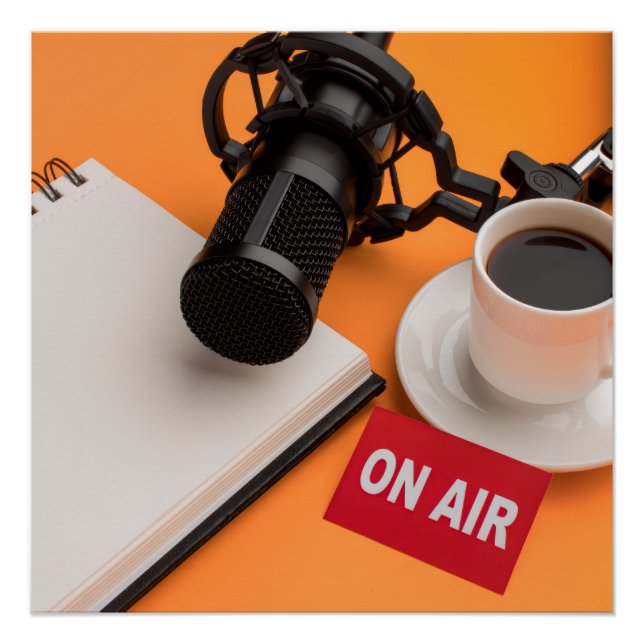 Póster Dia Nacional da Rádio (Frente)