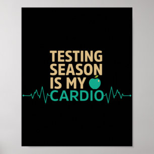 Poster Dia Para Professores A Testar A Época É O Meu Test