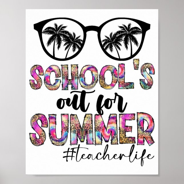 Poster Dia Passado Das Escolas Para O Teac De Verão (Frente)