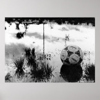 Póster Dia perfeito do futebol