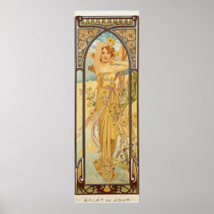 Poster Dia por Alfons Mucha