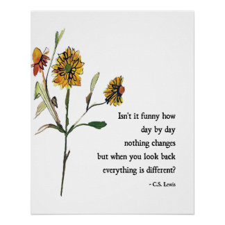 Póster Dia por Dia CS Lewis