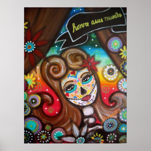 Poster Dia Rockabilly do morto por Prisarts
