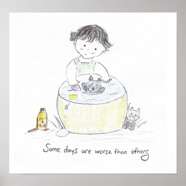 Póster Dia ruim (Frente)