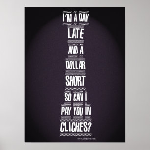 Póster Dia tarde e um dólar curto