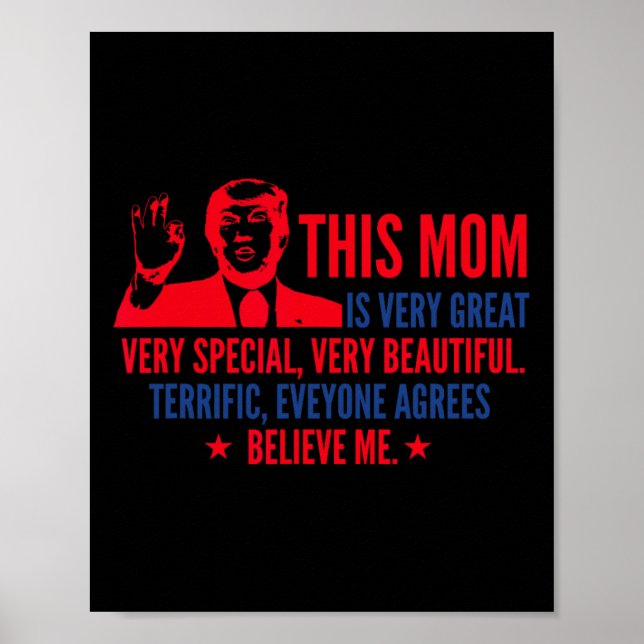 Poster Dia Trump Engraçado Eleições 2020 (Frente)
