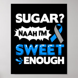 Poster Diabetes cita Awarenes para combater diabetes