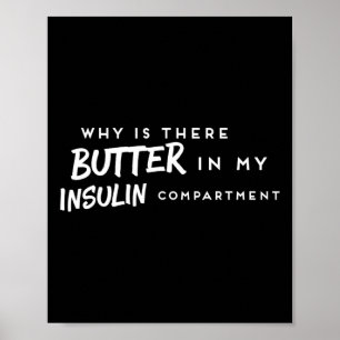 Poster Diabetes Diabéticos T1d Sensibilização Insulina