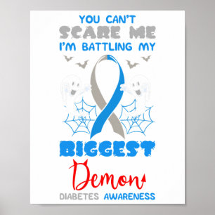 Poster Diabetes Doente Tipo 1 2 Pâncreas Diabéticos Hallo