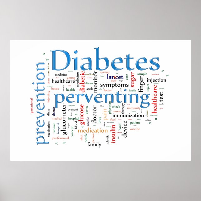 Poster Diabetes Prevenindo (Frente)