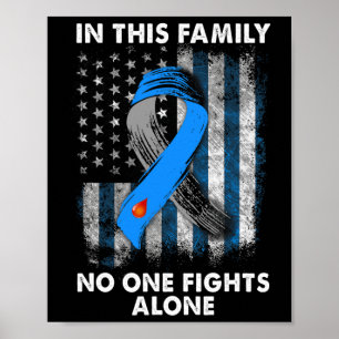 Poster Diabetes Tipo 1 T1D Sensibilização para a Diabetes