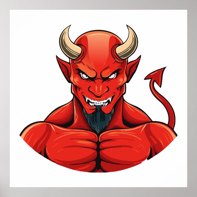 Poster Diabo  (Frente)