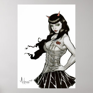 Poster Diabo em Darla Deville