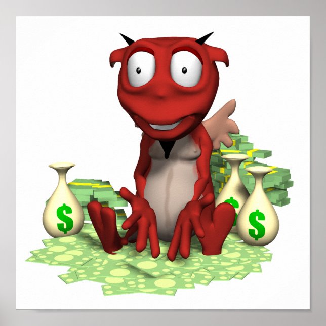 Poster diabo ganancioso (Frente)