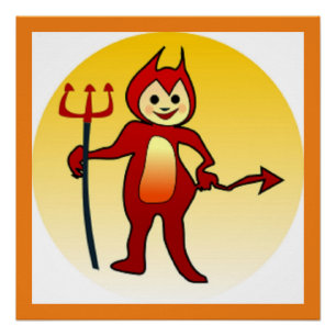 PÓSTER DIABO "HELLOWEEN"