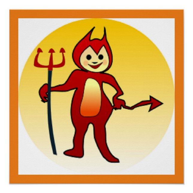 PÓSTER DIABO "HELLOWEEN" (Frente)