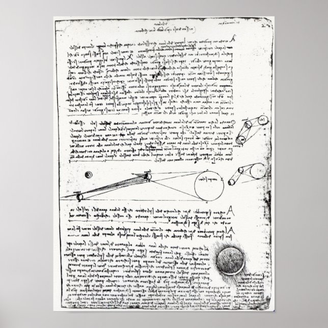 Póster Diagramas astronômicos (Frente)