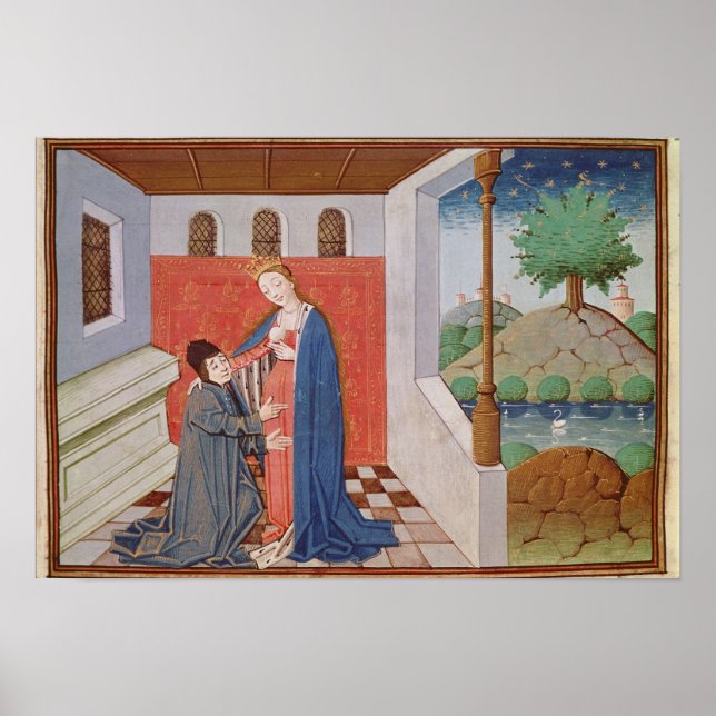 Póster Diálogo entre Boethius e Filosofia (Frente)