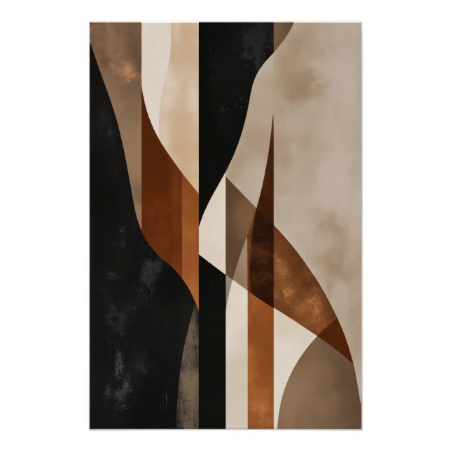 Póster Diálogos Abstratos (Frente)