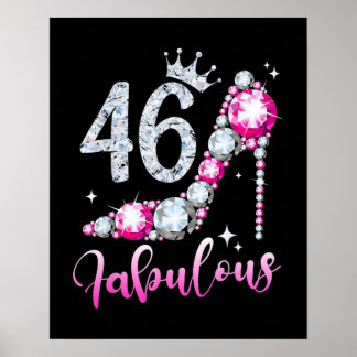 Poster Diamante da Coroa de Calçados de Alto Hilo, 46.º a