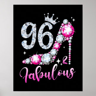 Poster Diamante da Coroa de Calçados de Alto Hilo, 96º an