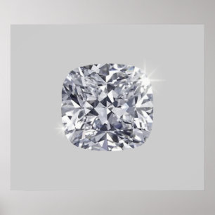 Póster Diamante moldado