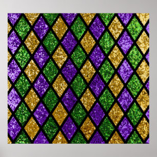 Poster Diamantes de penetra, diamantes festivos