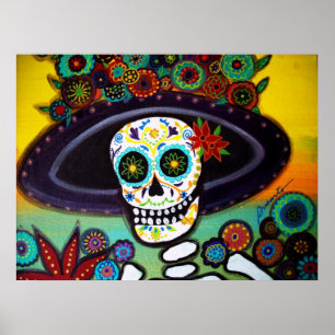 Póster Diâmetro de los muertos