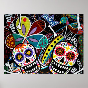 Póster Diâmetro de los muertos