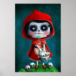 Poster Diâmetro de los Muertos pouca capa de equitação