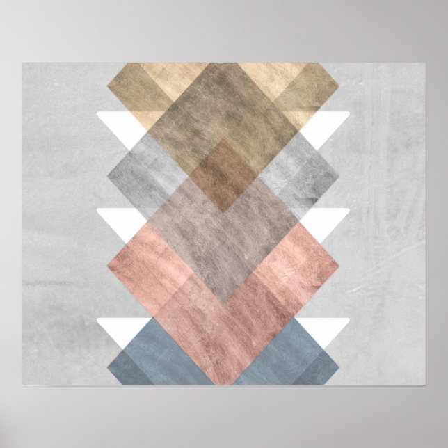 Poster Diamond Allign I (Frente)