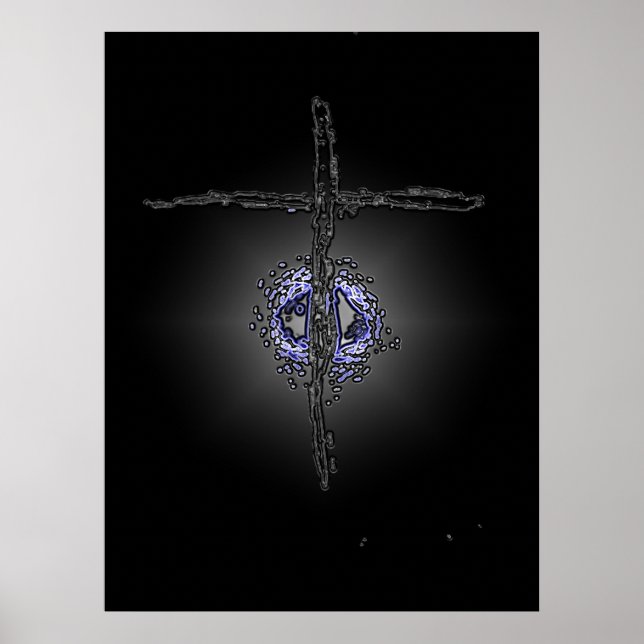 Poster "Diamond Blue" (Frente)