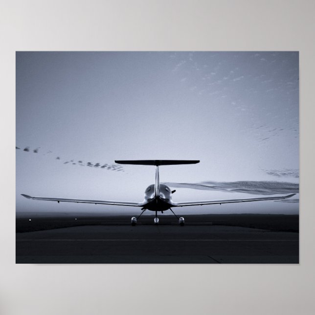 Póster Diamond Sunset Silhouette (Frente)