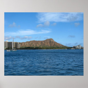 Póster Diamondhead Oahu Hawaii