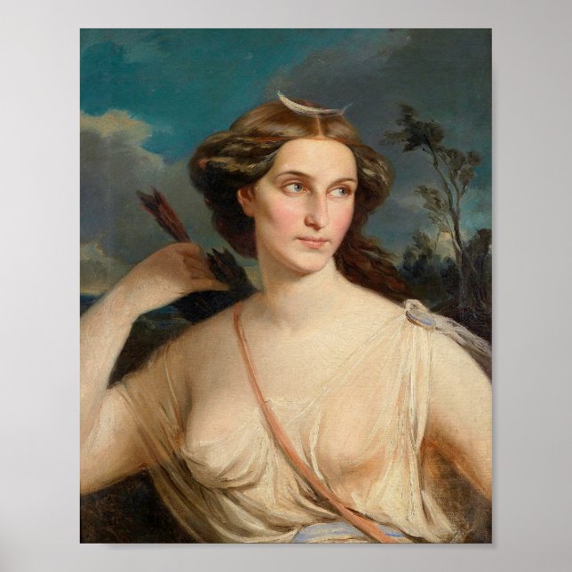 Poster Diana, Deusa da Caça | Anônimo (Frente)