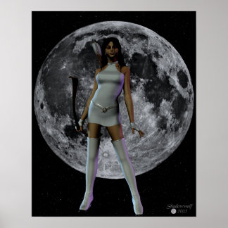 Póster Diana - Deusa da Lua