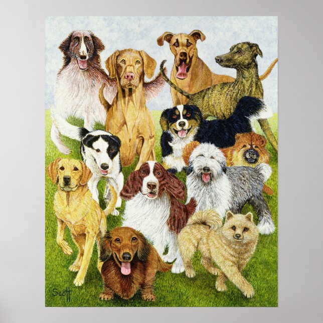 Póster Dias Cães (Frente)