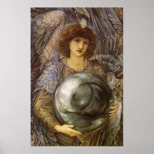 Poster Dias da criação, primeiro dia por Burne Jones