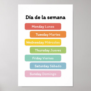 Poster Dias da Semana de Aprendizado (em espanhol)